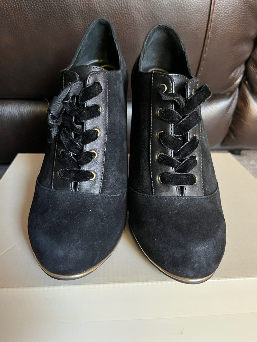 Vogue Footwear "Bootielicious" Stacked Heel Ankle Boots / Booties - Picture 2 of 8